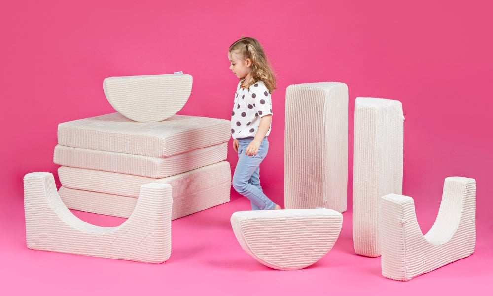Spielcouch-Sofa für Kinder – 10-teiliges Set für Schlaf- und Spielbereich - komforshoptkissen.com