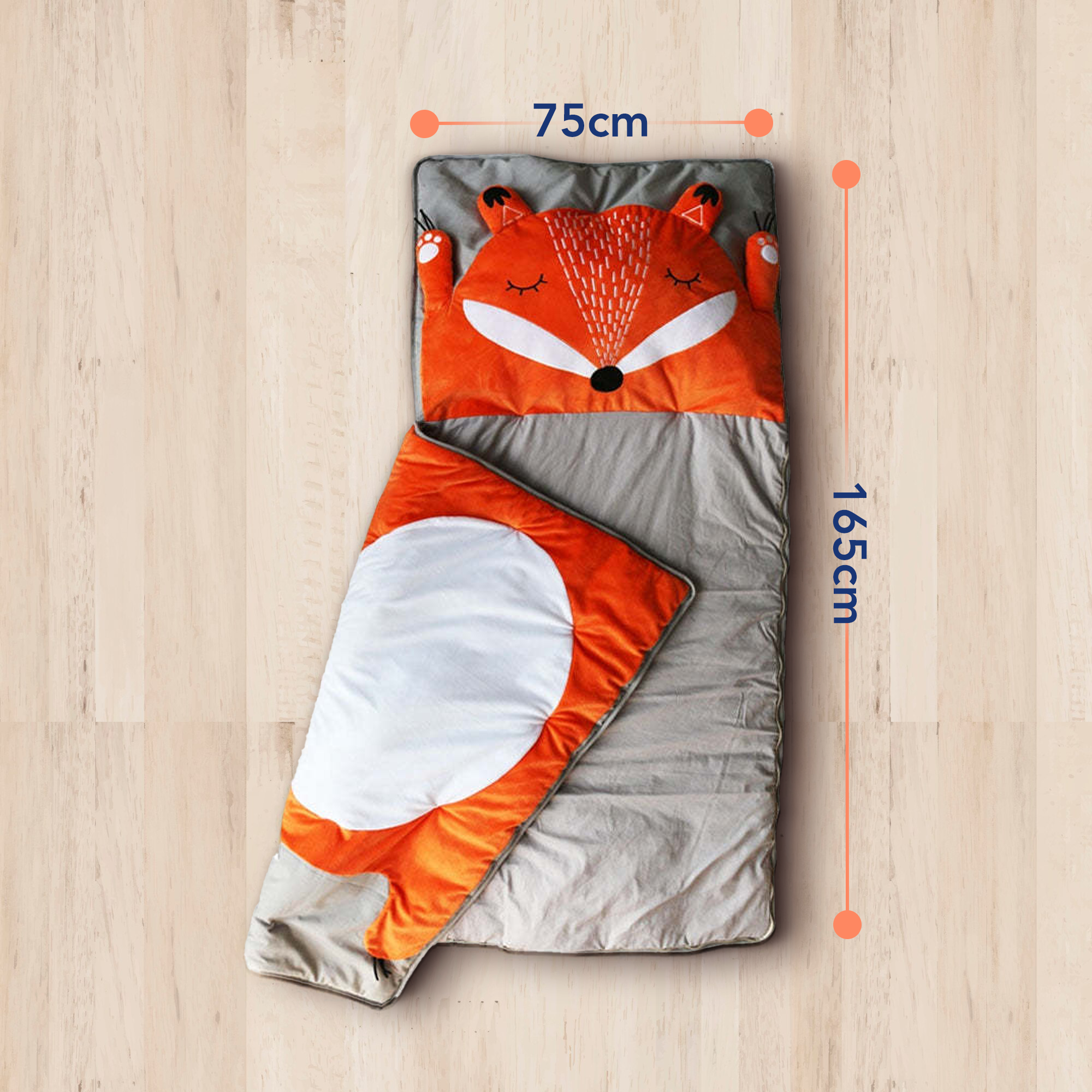 Kinderschlafsack Fuchs - komforshoptkissen.com