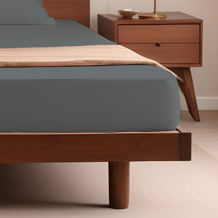 Satin Baumwolle Spannbettlaken - komforshoptkissen.com