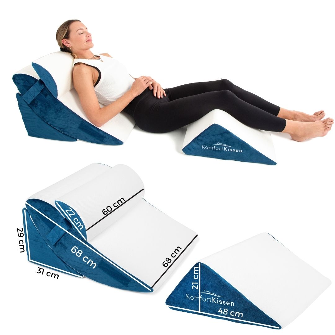 Ergonomische Keilkissen 4in1 - komforshoptkissen.com